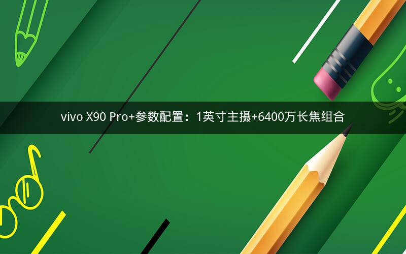 vivo X90 Pro+参数配置：1英寸主摄+6400万长焦组合